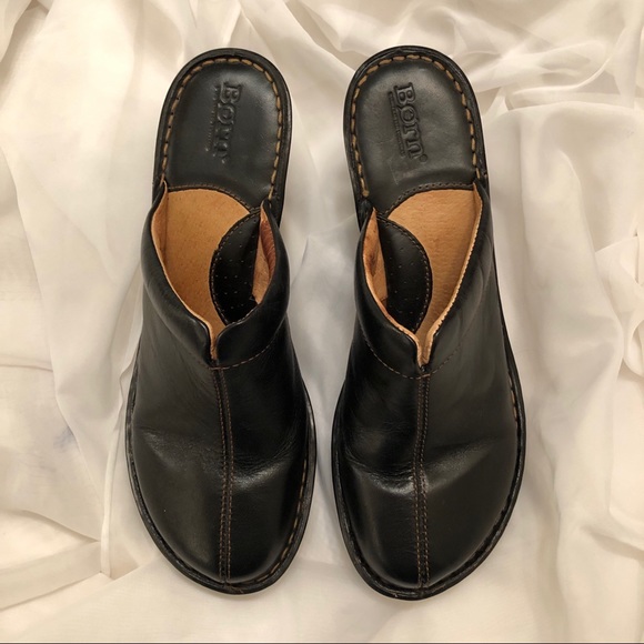 HP💫🌹Born Leather Clogs - Picture 5 of 11